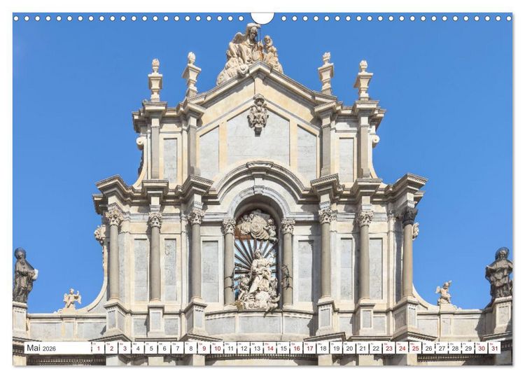 Produktbild: Sizilien - Sp&auml;tbarocke Pracht im Val di Noto (Wandkalender 2026 DIN A3 quer), CALVENDO Monatskalender