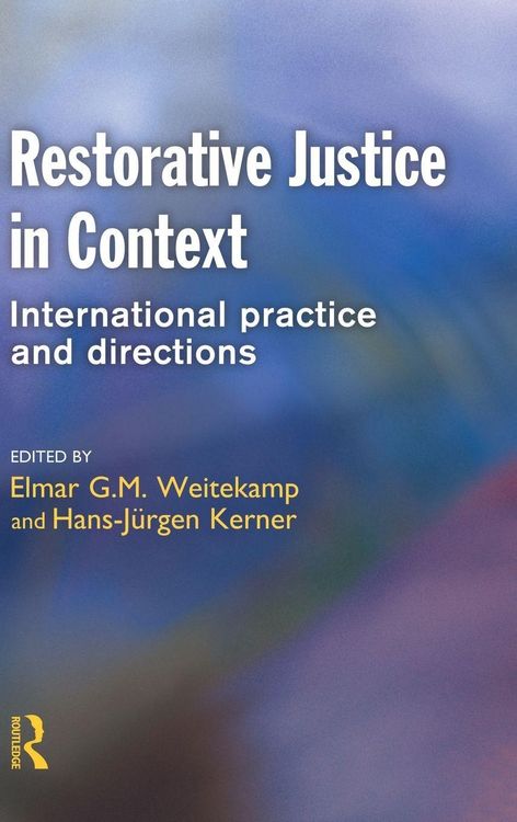 Produktbild: Restorative Justice in Context