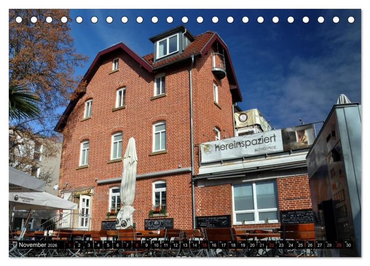 Produktbild: Spaziergang in B&ouml;blingen (Tischkalender 2026 DIN A5 quer), CALVENDO Monatskalender