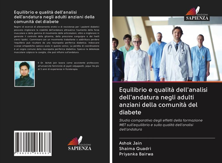 Produktbild: Equilibrio e qualit&agrave; dell'analisi dell'andatura negli adulti anziani della comunit&agrave; del diabete