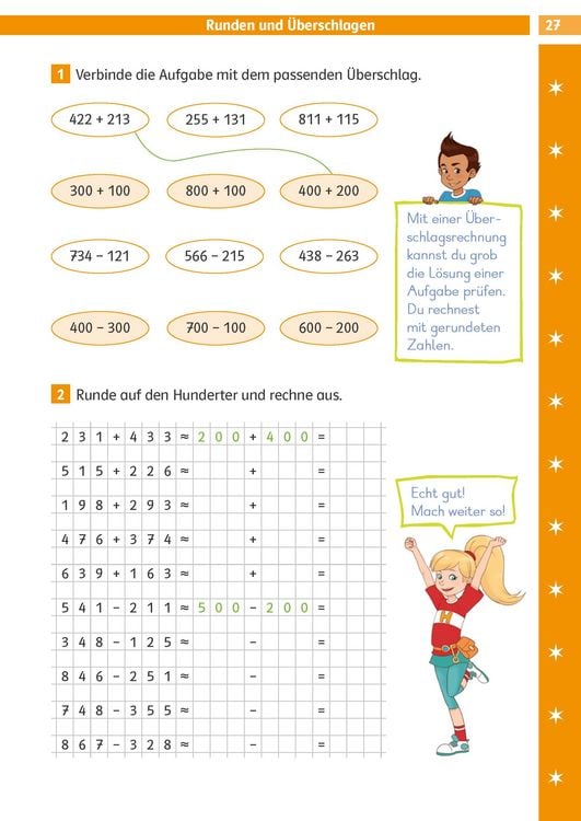 Produktbild: Die Mathe-Helden Rechnen bis 1000, 3. Klasse