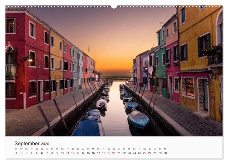 Produktbild: Einzigartige Momente in Italien. (Wandkalender 2026 DIN A2 quer), CALVENDO Monatskalender