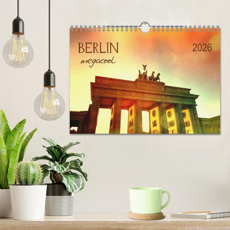 Produktbild: Berlin megacool (Wandkalender 2026 DIN A4 quer), CALVENDO Monatskalender