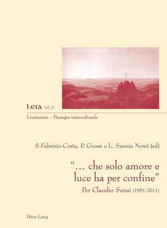 Produktbild: &laquo;&hellip; che solo amore e luce ha per confine&raquo;