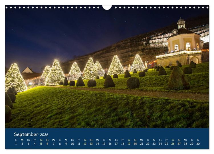 Produktbild: Elbflorenz - Dresden und Umgebung (Wandkalender 2026 DIN A3 quer), CALVENDO Monatskalender