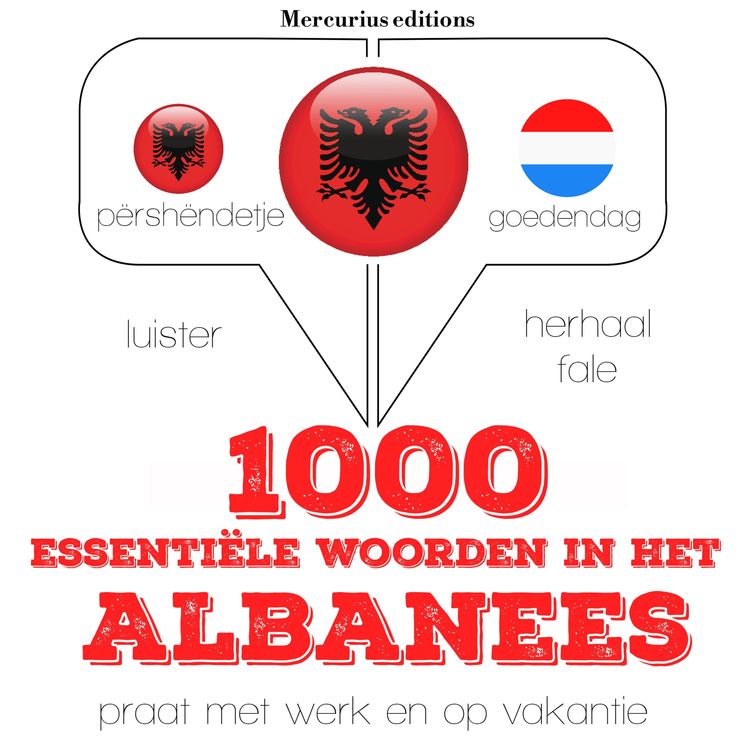 Produktbild: 1000 essenti&euml;le woorden in het Albanees