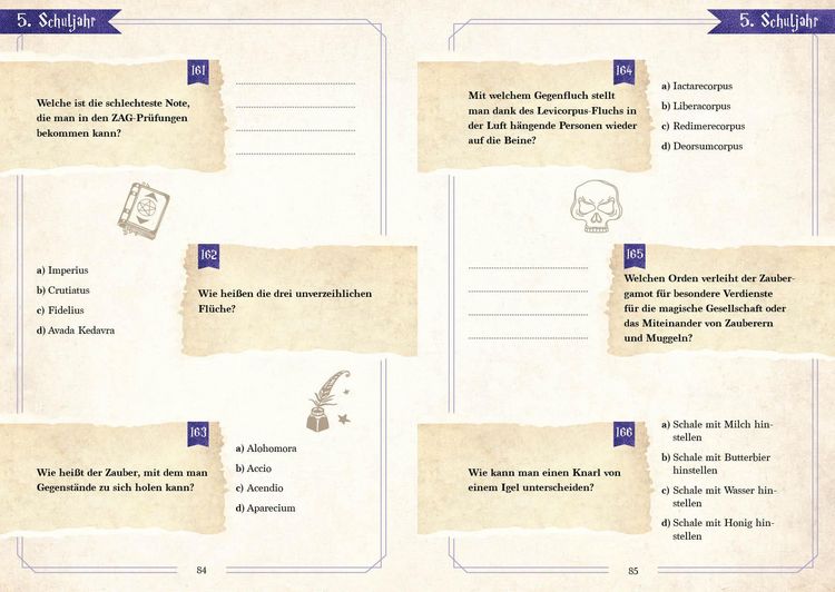 Produktbild: Das magische Quiz f&uuml;r Harry Potter-Fans