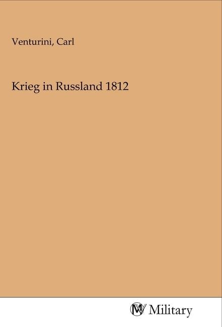Produktbild: Krieg in Russland 1812