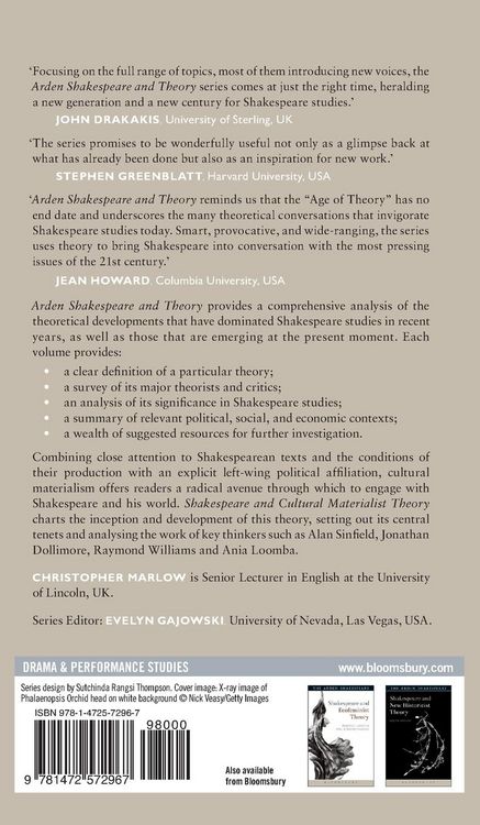 Produktbild: Shakespeare and Cultural Materialist Theory