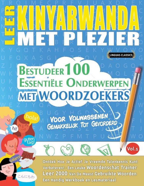 Produktbild: LEER KINYARWANDA MET PLEZIER - VOOR VOLWASSENEN