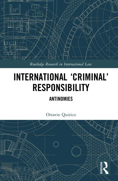 Produktbild: International 'Criminal' Responsibility