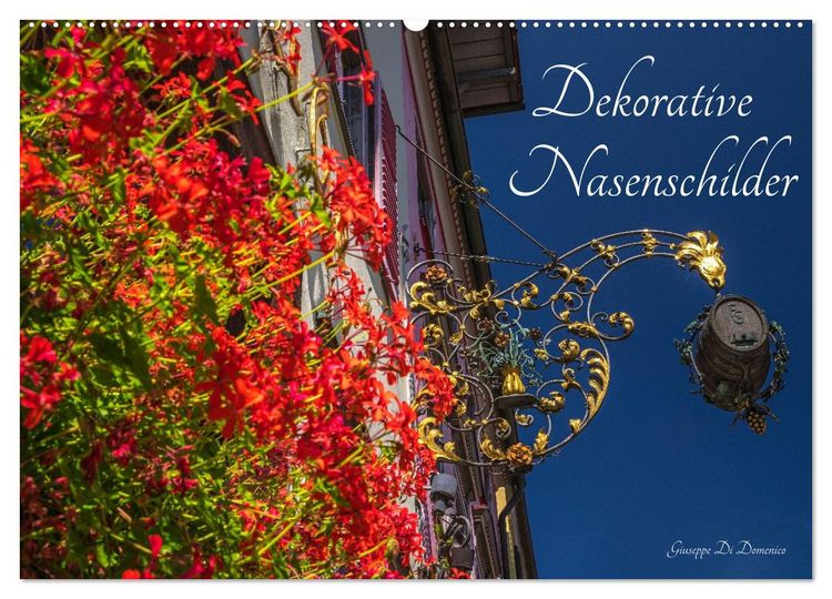 Produktbild: Dekorative Nasenschilder (Wandkalender 2026 DIN A2 quer), CALVENDO Monatskalender