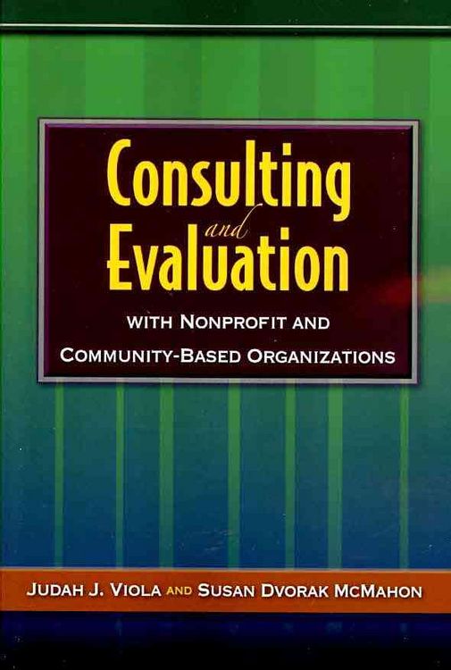 Produktbild: Viola, J: Consulting And Evaluation With Nonprofit And Commu