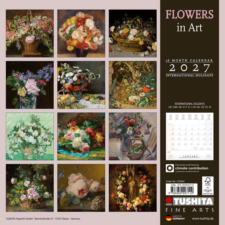 Produktbild: Flowers in Art 2027