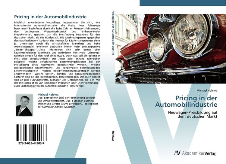 Produktbild: Pricing in der Automobilindustrie