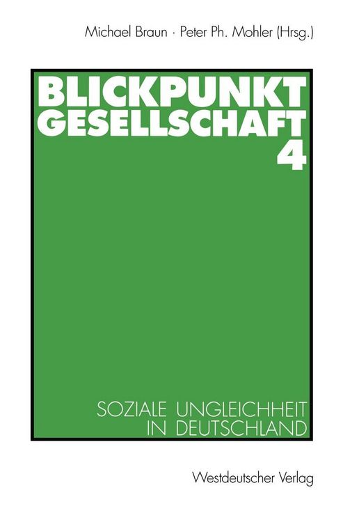 Produktbild: Blickpunkt Gesellschaft 4