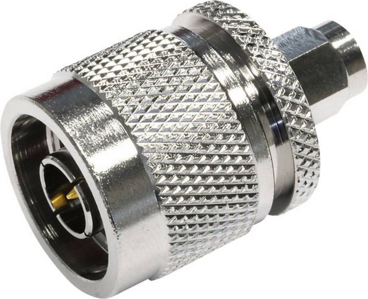 Produktbild: Teleg&auml;rtner 100024204 100024204 Koax-Adapter N-Stecker - SMA-Stecker 1St.