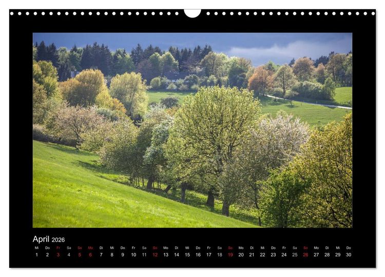 Produktbild: Taunus (Wandkalender 2026 DIN A3 quer), CALVENDO Monatskalender