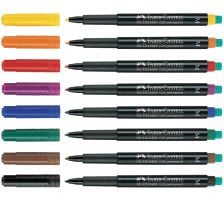Produktbild: Faber-Castell Marker Multimark permanent S blau
