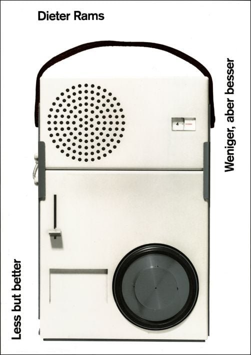 Produktbild: Dieter Rams