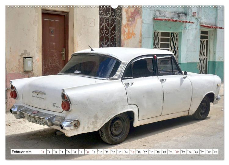 Produktbild: Ford Taunus P2 - 17M - Ein Klassiker aus K&ouml;ln in Kuba (Wandkalender 2026 DIN A2 quer), CALVENDO Monatskalender