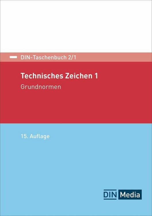 Produktbild: DIN-Taschenbuch 2/1