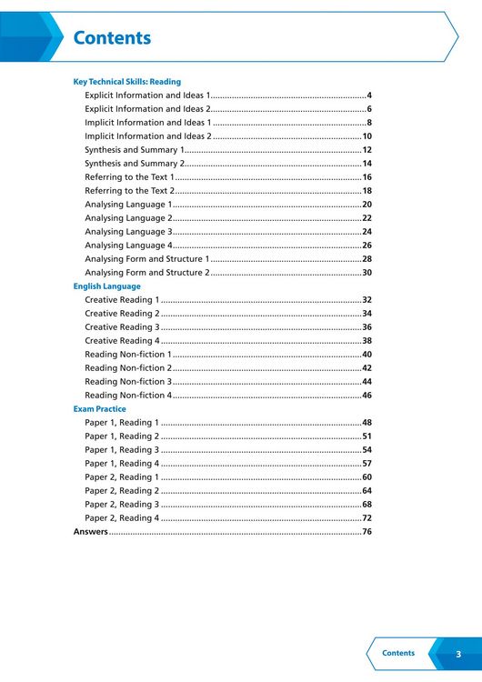 Produktbild: AQA GCSE 9-1 English Language Reading (Papers 1 & 2) Workbook