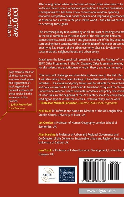 Produktbild: Changing Cities
