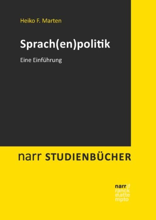 Bild vom Artikel Sprachenpolitik vom Autor Heiko F. Marten