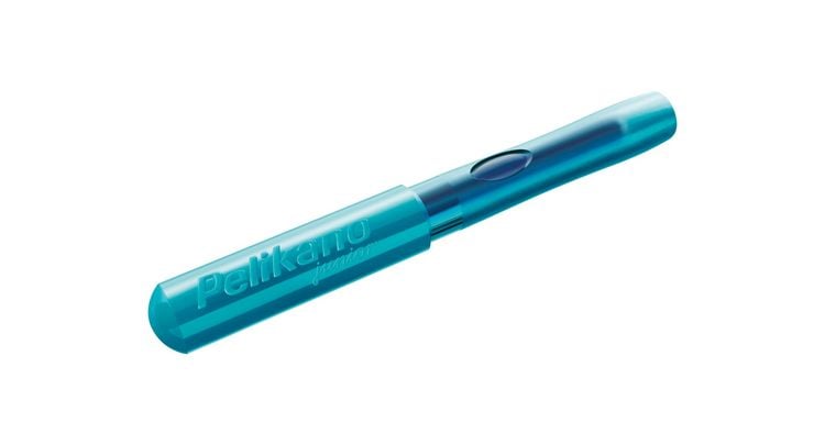 Produktbild: Pelikan F&uuml;ller Pelikano&reg; Junior Schreiblernf&uuml;ller, f&uuml;r Linksh&auml;nder, T&uuml;rkis, Feder L