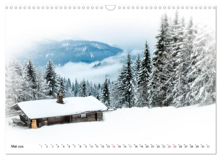 Produktbild: WINTERZAUBER Reit im Winkl und Umgebung (Wandkalender 2026 DIN A3 quer), CALVENDO Monatskalender