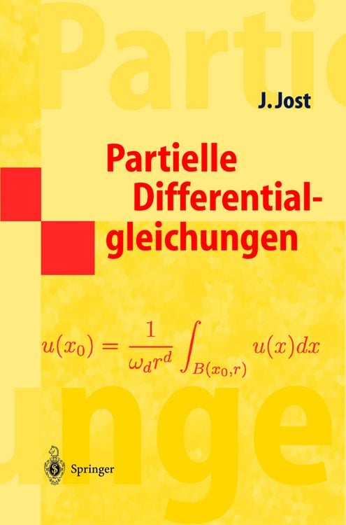 Produktbild: Partielle Differentialgleichungen
