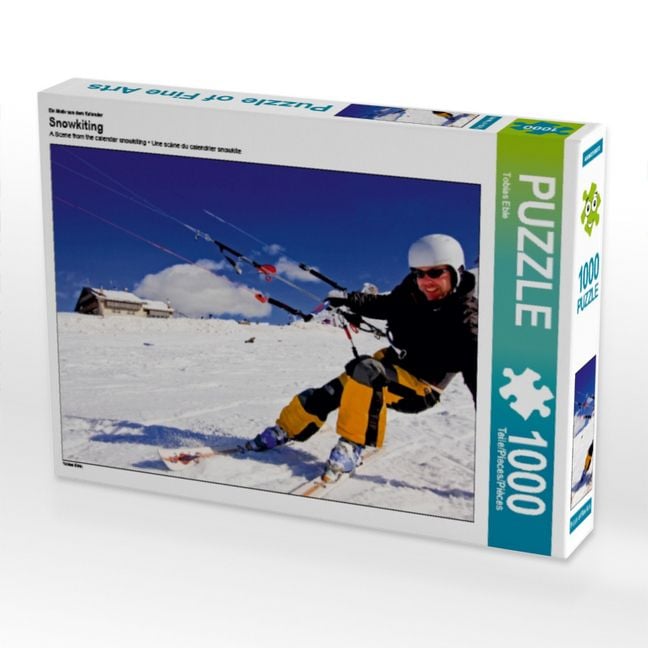 Produktbild: Ein Motiv aus dem Kalender Snowkiting (Puzzle)