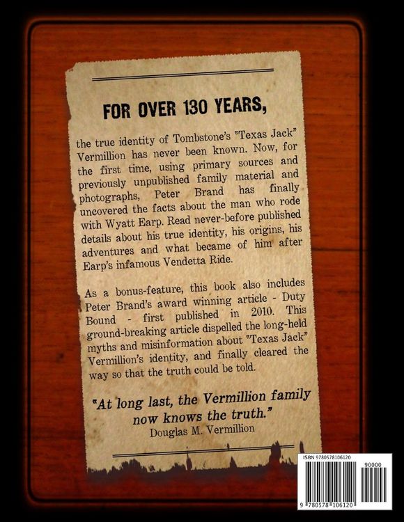 Produktbild: The Story of Texas Jack Vermillion