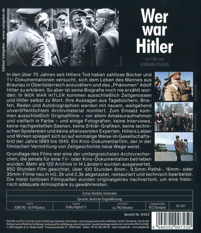 Produktbild: Wer war Hitler