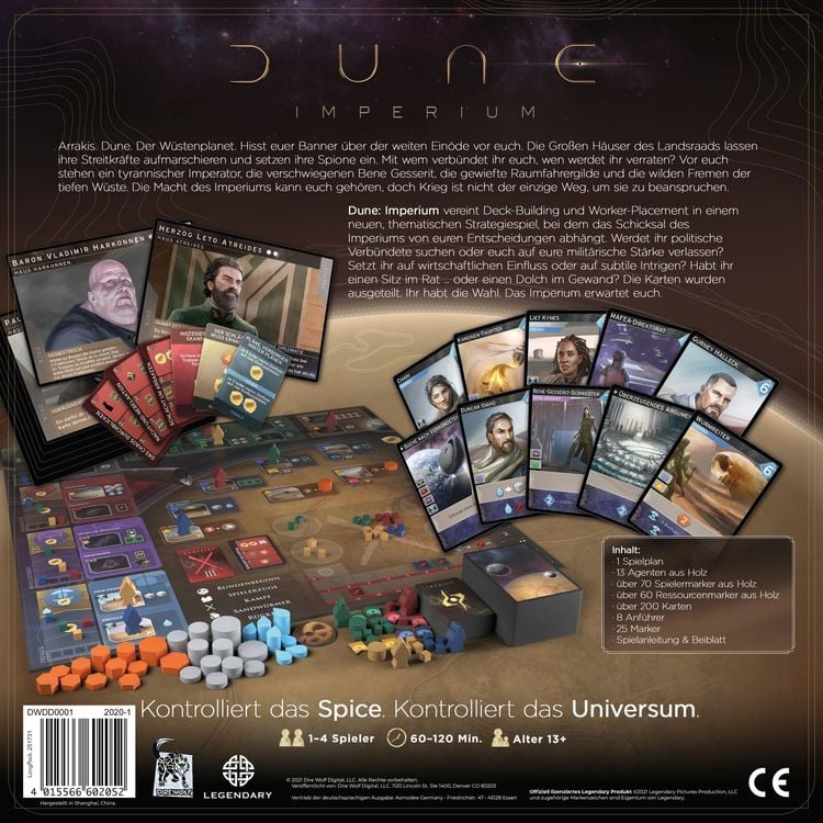 Produktbild: Dune Imperium (Spiel)