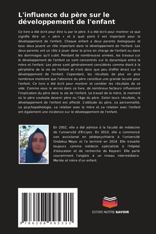 Produktbild: L'influence du p&egrave;re sur le d&eacute;veloppement de l'enfant