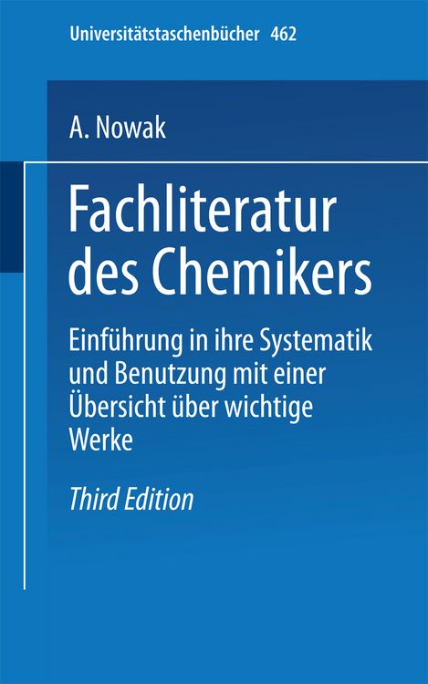 Produktbild: Fachliteratur des Chemikers