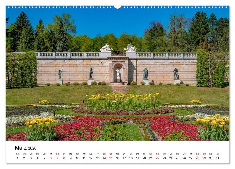 Produktbild: Potsdam - Ein Spaziergang Durch Zeitlose Eleganz (Wandkalender 2026 DIN A2 quer), CALVENDO Monatskalender