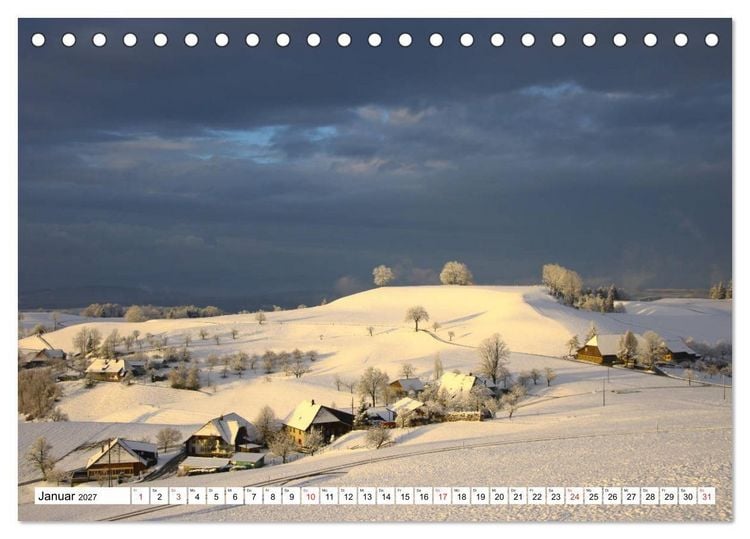 Produktbild: Unteremmental (Tischkalender 2027 DIN A5 quer), CALVENDO Monatskalender