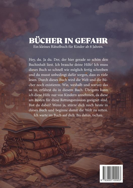Produktbild: B&uuml;cher in Gefahr