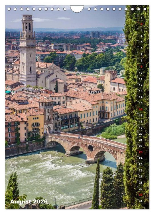 Produktbild: VERONA Bildsch&ouml;ne Altstadt (Wandkalender 2026 DIN A4 hoch), CALVENDO Monatskalender