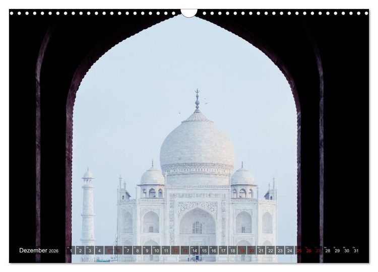 Produktbild: Eine Reise durch Rajasthan (Wandkalender 2026 DIN A3 quer), CALVENDO Monatskalender
