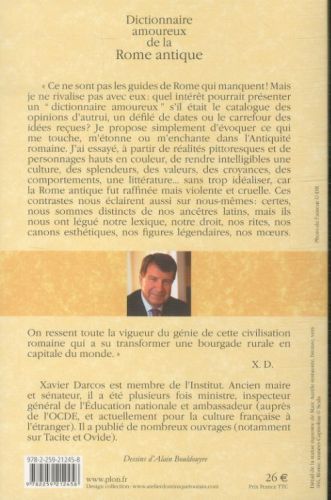 Produktbild: Dictionnaire amoureux de la Rome antique