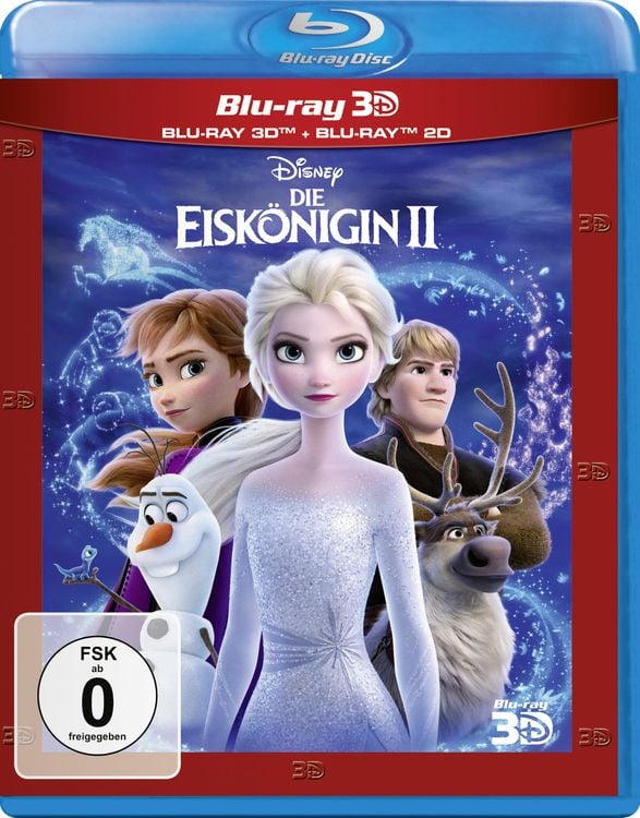Produktbild: Die Eiskönigin 2 (+ Blu-ray 2D)