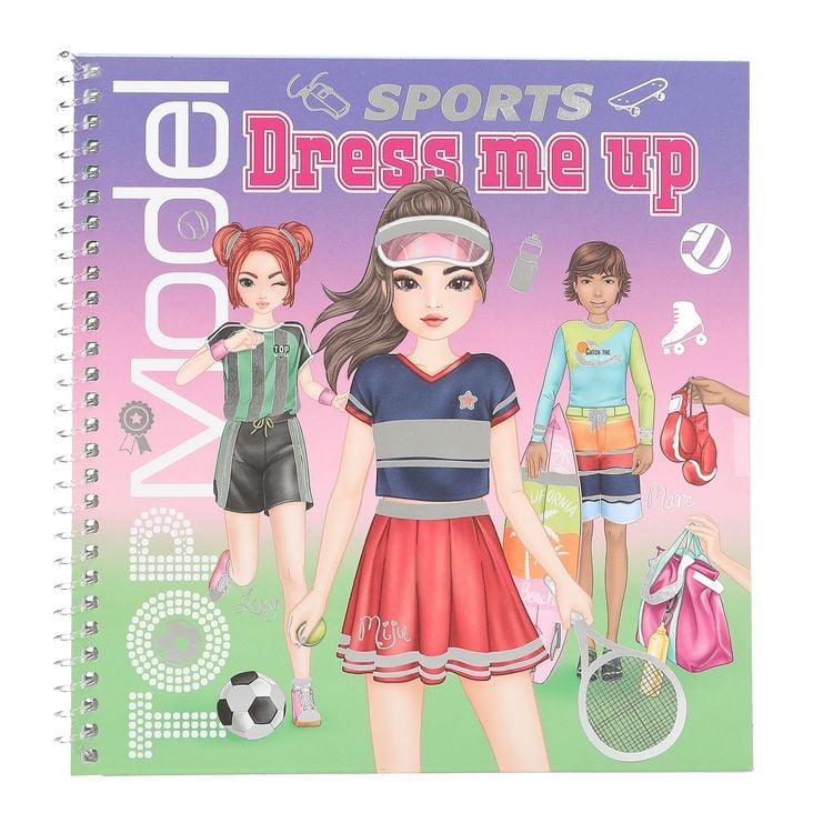 Produktbild: TOPModel Dress Me Up Stickerbuch Sports