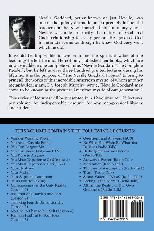 Produktbild: Neville Goddard Lecture Series, Volume XII