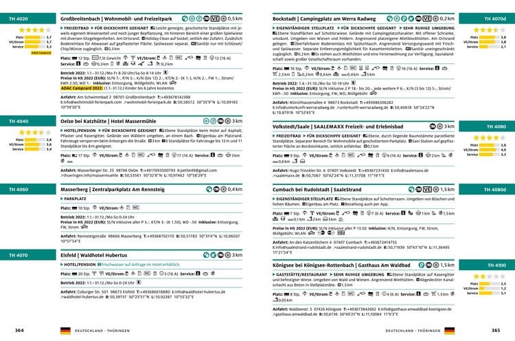 Produktbild: ADAC Stellplatzf&uuml;hrer 2022 Deutschland und Europa