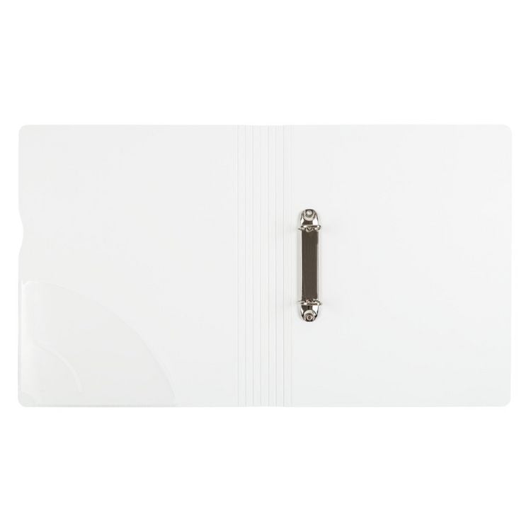 Produktbild: Idena Ringbuch mit Innentasche 2 Ringe himmelblau 40mm DIN A4