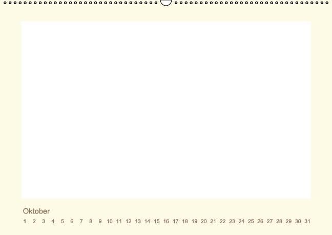 Produktbild: Immerw&auml;hrender Kalender zum selber Gestalten (Wandkalender immerw&auml;hrend DIN A3 quer)